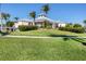 Community center with a relaxing atmosphere and beautiful landscaping at 8413 Placida Rd # 407, Placida, FL 33946