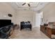 Bright office space with desk, chair and additional storage at 249 Rotonda Cir, Rotonda West, FL 33947