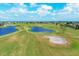 Aerial view of golf course at 249 Rotonda Cir, Rotonda West, FL 33947