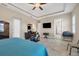 Main bedroom with ensuite bathroom access and plenty of space at 249 Rotonda Cir, Rotonda West, FL 33947