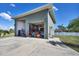 Spacious workshop with ample storage and room for tools and projects at 7168 Lighthouse St, Englewood, FL 34224