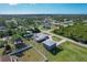 Aerial view showcasing house and neighborhood at 7168 Lighthouse St, Englewood, FL 34224