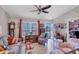 Cozy living room featuring ample seating and decorative elements at 7168 Lighthouse St, Englewood, FL 34224