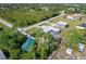 Aerial view of property and surrounding area at 7168 Lighthouse St, Englewood, FL 34224