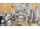Well-equipped kitchen with granite countertops and stainless steel appliances at 7168 Lighthouse St, Englewood, FL 34224