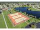 Well-maintained tennis courts for community use at 6367 Facet Ln, Port Charlotte, FL 33981
