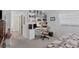Bright bedroom with built-in desk and double closet at 504 Pine Hollow Cir # 504, Englewood, FL 34223