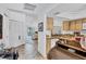 Kitchen features granite countertops and wood cabinets at 504 Pine Hollow Cir # 504, Englewood, FL 34223