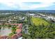 Wide aerial view of community and waterfront at 504 Pine Hollow Cir # 504, Englewood, FL 34223