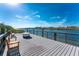 Wooden dock overlooking the waterway at 11100 Hacienda Del Mar Blvd # 202, Placida, FL 33946