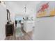 Entryway with view to living room and kitchen at 11100 Hacienda Del Mar Blvd # 202, Placida, FL 33946