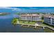 Luxury waterfront condo building with private docks and gorgeous views at 11100 Hacienda Del Mar Blvd # 202, Placida, FL 33946