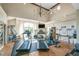 Well-equipped fitness center with treadmills, ellipticals, and other exercise machines at 11100 Hacienda Del Mar Blvd # 202, Placida, FL 33946