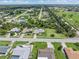 Aerial view showing house location in neighborhood at 7506 Spinnaker Blvd, Englewood, FL 34224