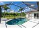 Screened pool and patio, perfect for relaxing at 15507 Aqua Cir, Port Charlotte, FL 33981