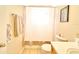 Clean bathroom with shower/tub combo and updated vanity at 324 Santurce Ave, North Port, FL 34287