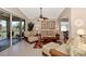 Relaxing living room showcasing a neutral color palette and comfortable seating arrangement at 3363 Grand Vista Ct # 203, Port Charlotte, FL 33953