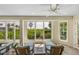 Spacious sunroom offering stunning ocean views at 22 Seawatch Dr, Boca Grande, FL 33921