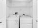 Convenient laundry room with washer and dryer included at 3923 Cape Haze Dr # 306, Rotonda West, FL 33947