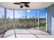 Spacious screened porch overlooking lush green landscape at 3923 Cape Haze Dr # 306, Rotonda West, FL 33947
