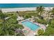 Relaxing pool area near pristine beach at 5700 Gulf Shores Dr # C157, Boca Grande, FL 33921