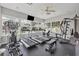 Fitness center with treadmills and weight machines at 19385 Water Oak Dr # L-106, Port Charlotte, FL 33948