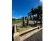 Elegant fountain feature with stone accents at 5704 Holiday Park Blvd, North Port, FL 34287