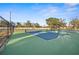 Well-maintained community pickleball courts at 404 Cypress Forest Dr, Englewood, FL 34223