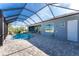 Covered patio with pool and spa, perfect for outdoor entertaining at 14344 Amestoy Ave, Port Charlotte, FL 33981