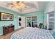 Comfortable bedroom with pool views and access to other rooms at 2555 Dixon Ter, Port Charlotte, FL 33981
