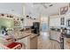 Modern kitchen featuring granite countertops and stainless steel appliances at 2555 Dixon Ter, Port Charlotte, FL 33981