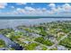 Property is situated on a canal, offering water access and neighborhood views at 2555 Dixon Ter, Port Charlotte, FL 33981