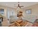 Game-ready living room with two sofas and chessboard table at 2517 Rio Grande Dr, Punta Gorda, FL 33950