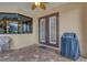 Patio with grill and double doors leading inside at 2517 Rio Grande Dr, Punta Gorda, FL 33950