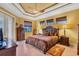 Large main bedroom with high ceilings and a ceiling fan at 2517 Rio Grande Dr, Punta Gorda, FL 33950