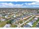 Aerial view of single Gathering home in a waterfront community at 2517 Rio Grande Dr, Punta Gorda, FL 33950