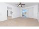 Bright bedroom with pool view and sliding glass doors at 20 Annapolis Ln, Rotonda West, FL 33947