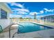 Refreshing blue rectangular pool with a ladder at 20 Annapolis Ln, Rotonda West, FL 33947