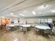 Community room with tables and chairs, perfect for meetings at 612 Deerwood Ave # 169, Englewood, FL 34223