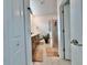 Spa-like bathroom with double vanity, large shower, and tile flooring at 19060 Moscato Ct, Venice, FL 34293