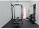Home gym with power rack and weightlifting bench at 19060 Moscato Ct, Venice, FL 34293