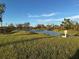 Quiet retention pond in a residential area at 19060 Moscato Ct, Venice, FL 34293