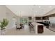 Modern kitchen with stainless steel appliances and granite countertops at 2775 Wyola Ave, North Port, FL 34286