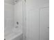 Bathroom with bathtub and adjacent storage at 19196 Raymond Ave, Port Charlotte, FL 33954