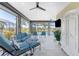 Relaxing pool patio with seating and views at 13077 Rinella St, Venice, FL 34293