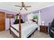 Bedroom with a double bed and dresser at 22396 Elmira Blvd, Port Charlotte, FL 33952