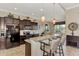 Well-equipped kitchen with an island and stainless steel appliances at 13033 N Marsh Dr, Port Charlotte, FL 33953