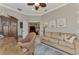 Home office with comfortable seating and view into Gathering room at 2844 Myakka Creek Ct, Port Charlotte, FL 33953