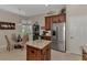 Kitchen with stainless steel appliances and granite countertops at 2844 Myakka Creek Ct, Port Charlotte, FL 33953