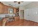 Spacious home office with built-in desk and ample storage at 2844 Myakka Creek Ct, Port Charlotte, FL 33953